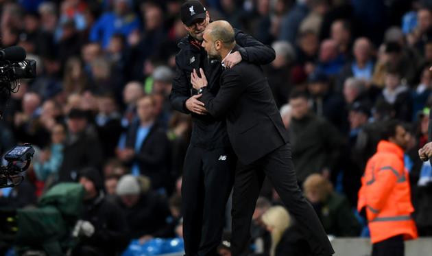 Юрген Клопп и Хосеп Гвардиола, Getty Images