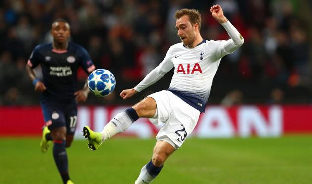 Кристиан Эриксен, Getty Images