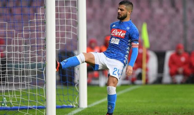 Лоренцо Инсинье в матче против Кьево, Getty Images