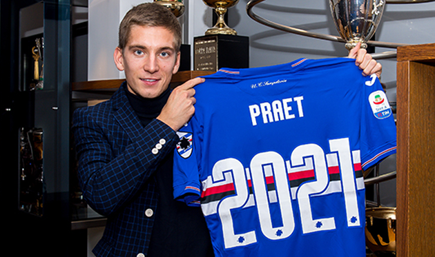 Деннис Прат, sampdoria.it