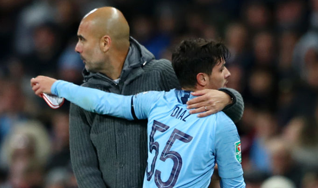 Пеп Гвардиола и Браим Диас, Getty Images