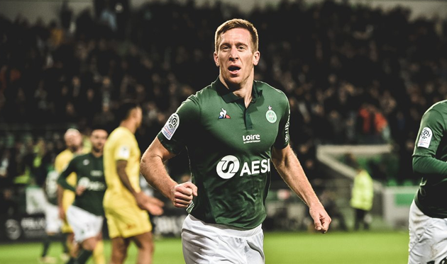 Роберт Берич открыл счет в матче, twitter.com/ASSEofficiel