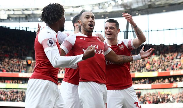 радость игроков арсенала, getty images