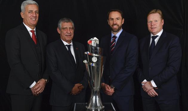 Петкович, Сантуш, Саутгейт и Куман, twitter.com/UEFAEURO