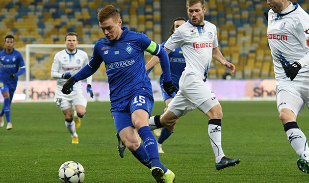 Цыганков открыл счет в матче, фото: ФК Динамо