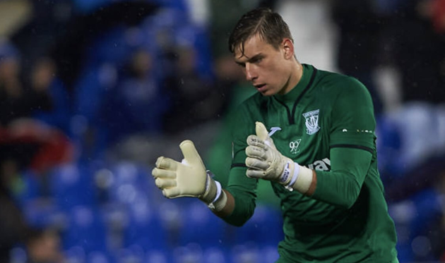 Андрей Лунин, cdleganes.com