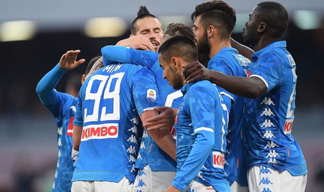 Игроки Наполи, Getty Images