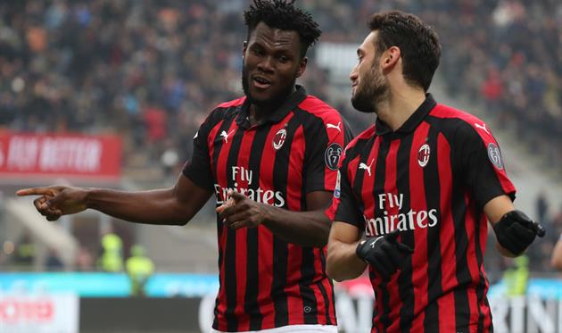 Франк Кесси и Хакан Чалханоглу, Getty Images