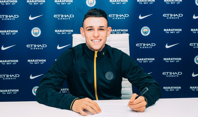 Фил Фоден, mancity.com