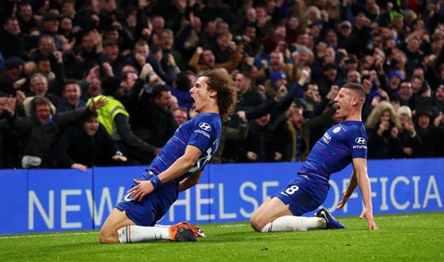 Давид Луис и Росс Баркли, Getty Images