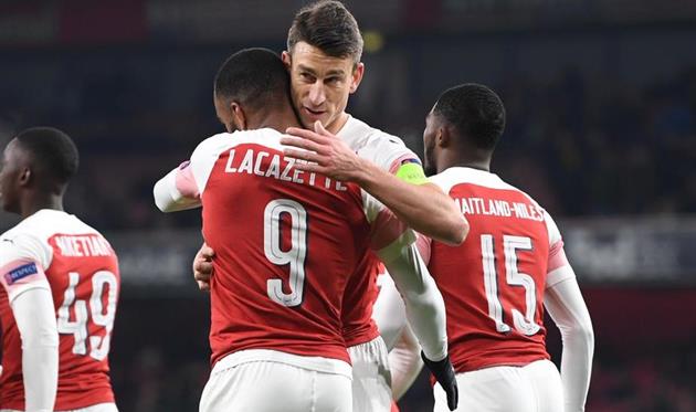 Ляказетт и Косьельни,twitter.com/Arsenal