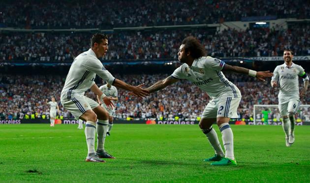 Криштиану Роналду и Марсело, Getty Images