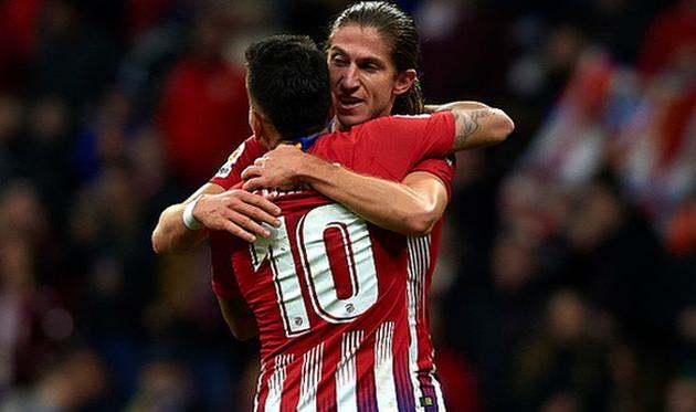 филипе луис и анхель корреа, getty images