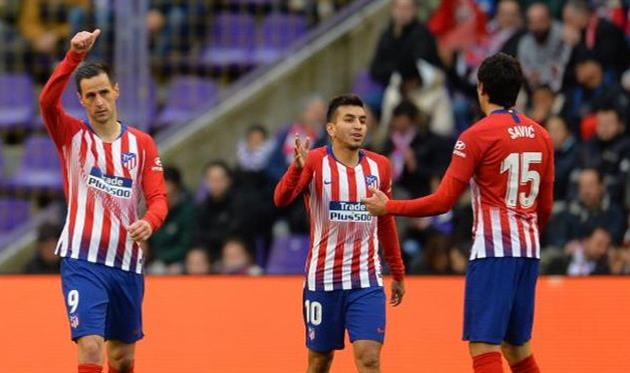 атлетико обыграл вальядолид, laliga.es