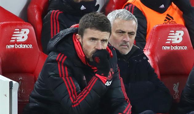 Майкл Каррик и Жозе Моуриньо, Getty images