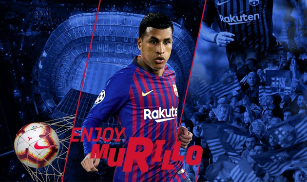 Джейсон Мурильо, fcbarcelona.com