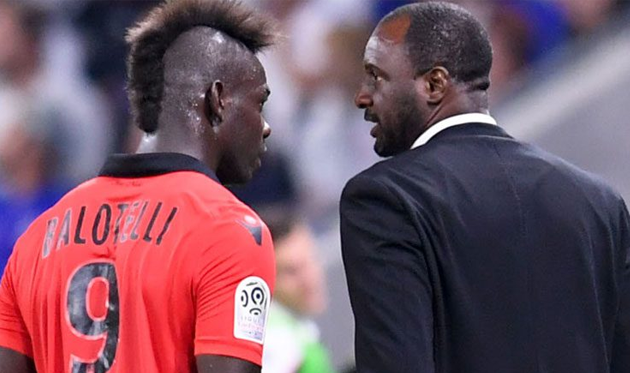 Марио Балотелли и Патрик Виейра, Sky