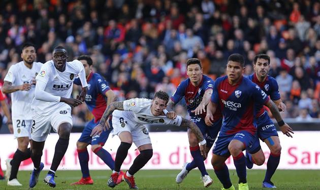 Валенсия — Уэска, твиттер Валенсии