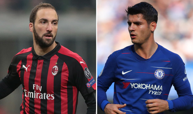 Гонсало Игуаин и Альваро Мората, Getty Images