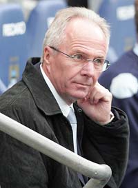 Свен Йоран Эрикссон, dailymail.co.uk