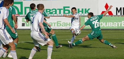 Нинкович открывает счет, фото Илья Хохлов, football.ua