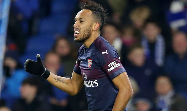 Обамеянг открыл счет в матче, Getty Images