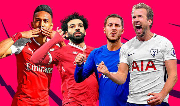 Обамеянг, Салах, Азар и Кейн, коллаж: Василий Войтюк