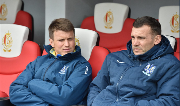 Ротань и Шевченко, фото: ФФУ