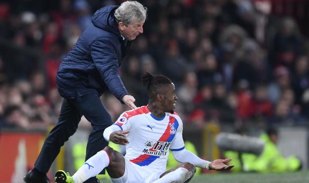 Рой ходжсон и Уилфрид Заа, getty images