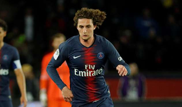 Адриен Рабио, psg.fr