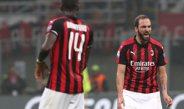 Тьемуэ Бакайоко и Гонсало Игуаин, Getty Images