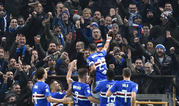 Игроки Сампдории, getty images