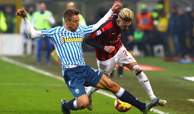 Милан — СПАЛ, getty images