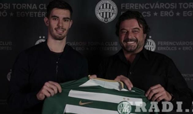 Игорь Харатин (слева), ФК Ференцварош