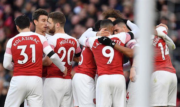 арсенал одолел фулхэм, getty images