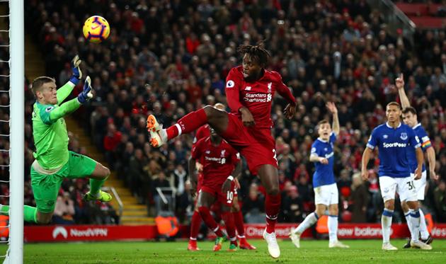 ГОЛ ОРИГИ ЭВЕРТОНУ НА ПОСЛЕДНЕЙ МИНУТЕ МАТЧА, GETTY IMAGES