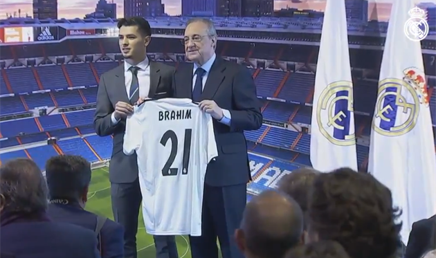 Браим Диас и Флорентино Перес, фото ФК Реал