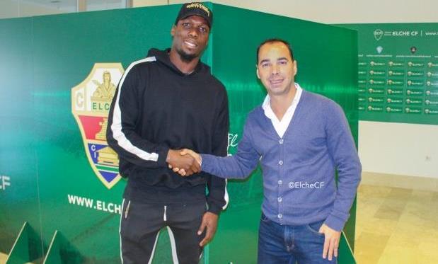 Флорентен Погба (слева), ФК Эльче 