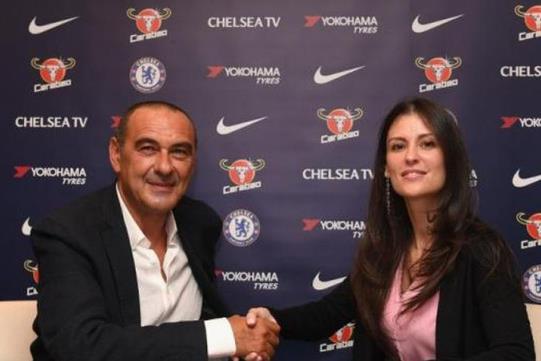 МАУРИЦИО САРРИ И МАРИНА ГРАНОВСКАЯ, CHELSEA FC