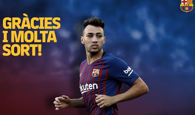 Барселона попрощалась с Муниром эль-Хаддади, фото ФК Барселона