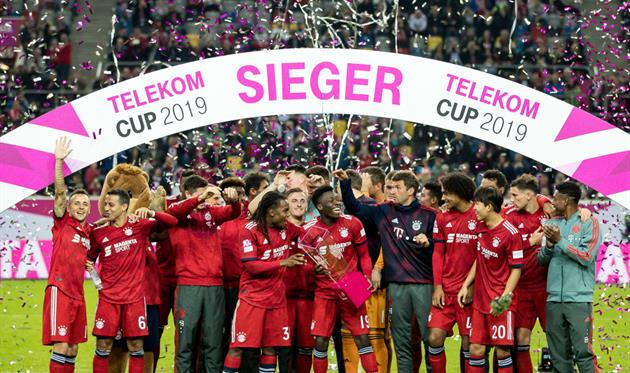 БАВАРИЯ - ОБЛАДАТЕЛЬ КУБКА ТЕЛЕКОМ 2019, GETTY IMAGES