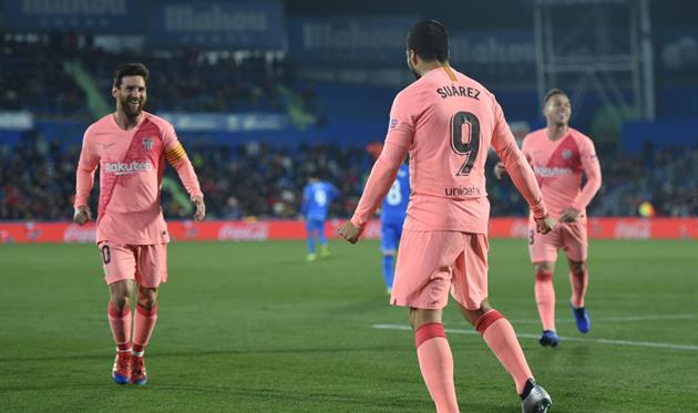 ЛИОНЕЛЬ МЕССИ (СЛЕВА) И ЛУИС СУАРЕС (СПРАВА), GETTY IMAGES