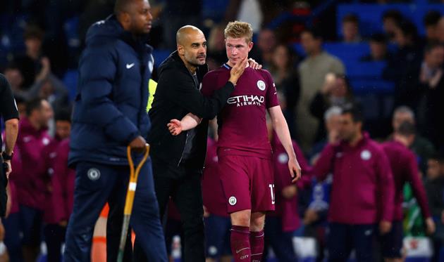 ХОСЕП ГВАРДИОЛА И КЕВИН ДЕ БРЮЙНЕ, GETTY IMAGES