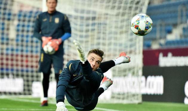 Андрей Лунин, фото Павла Кубанова, ФФУ