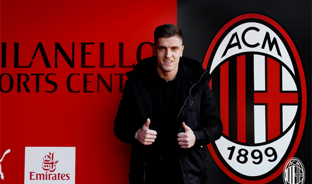 Кшиштоф Пьонтек, фото ФК Милан