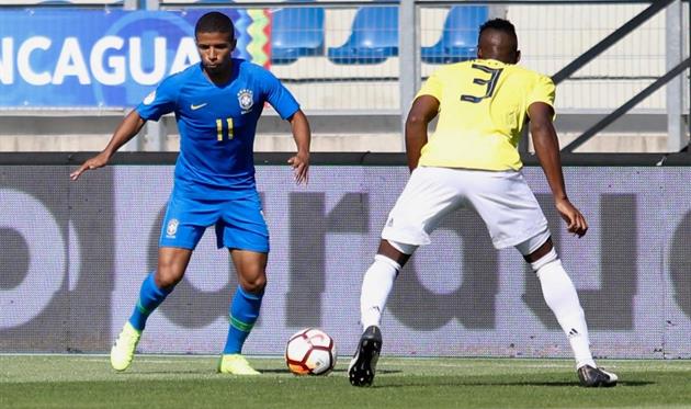 Сиприано провел практически весь матч против Колумбии на Кубке Южной Америки U-20