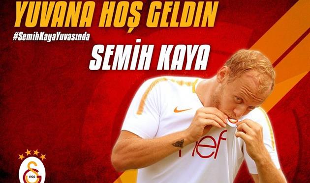 Семих Кайя, фото ФК Галатасарай