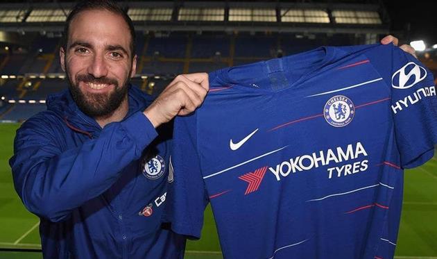 Гонсало Игуаин, twitter.com/ChelseaFC