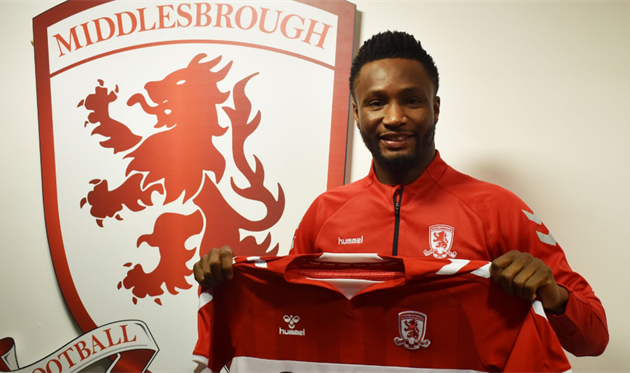 ДЖОН ОБИ МИКЕЛЬ, MIDDLESBROUGH FC
