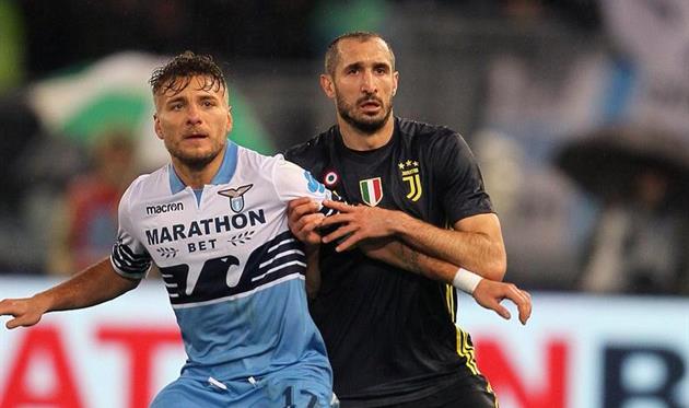 Иммобиле против Кьеллини, twitter.com/juventusfc